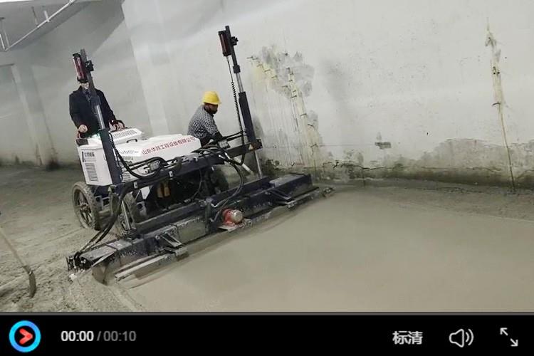 HA100-4激光整平機(jī)施工操作